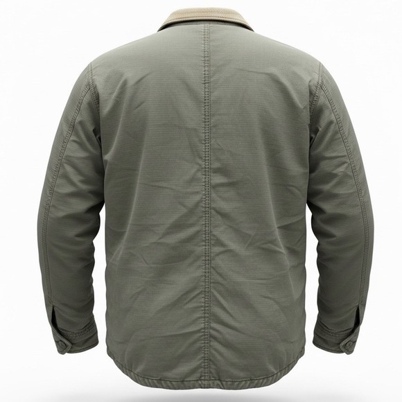 Abercrombie & Fitch Military Field Jacket Army Green Men's Size XL - Picture 2 of 9